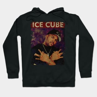 TEXTURE ART-Ice Cube - RETRO STYLE 2 Hoodie